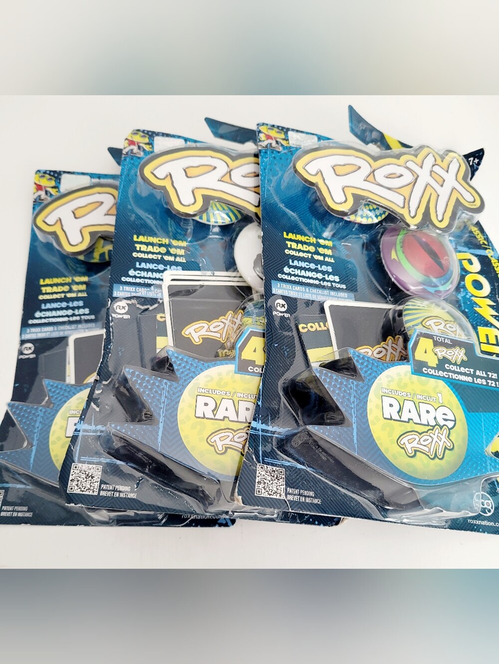Roxx Classic Power Paxx Lot of 3 Collectible Packs 2012